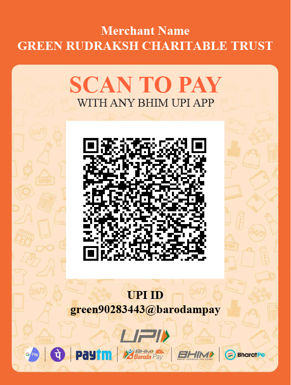 Green Rudraksha Charitable Trust UPI QR Code
